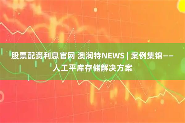 股票配资利息官网 澳润特NEWS | 案例集锦——人工平库存储解决方案